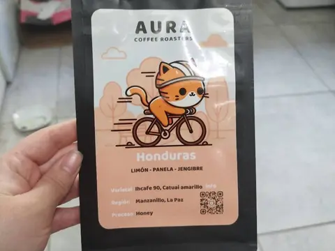 Aura Coffee Roasters Gato Ciclista