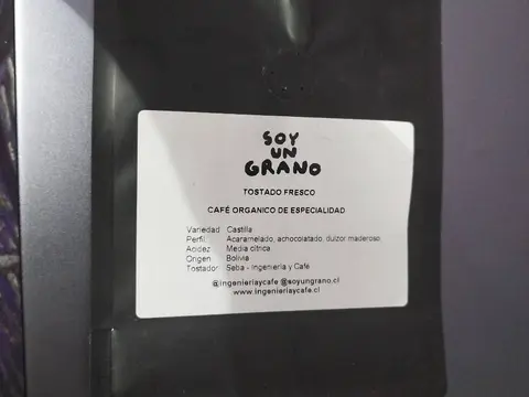 Ingeniería y cafe Soy un grano