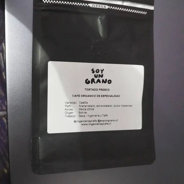 Ingeniería y cafe Soy un grano