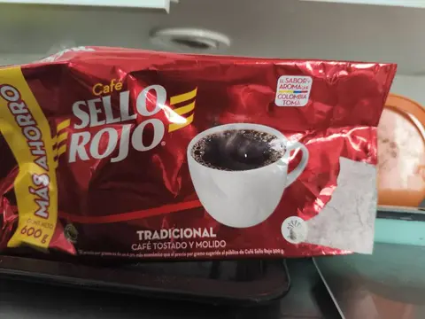 Café Sello Rojo Tradicional Tostado y Molido