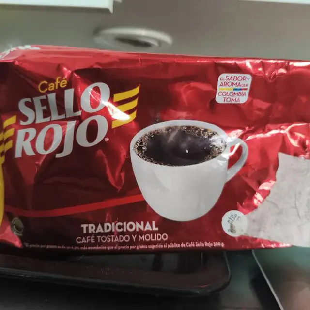 Café Sello Rojo Tradicional Tostado y Molido