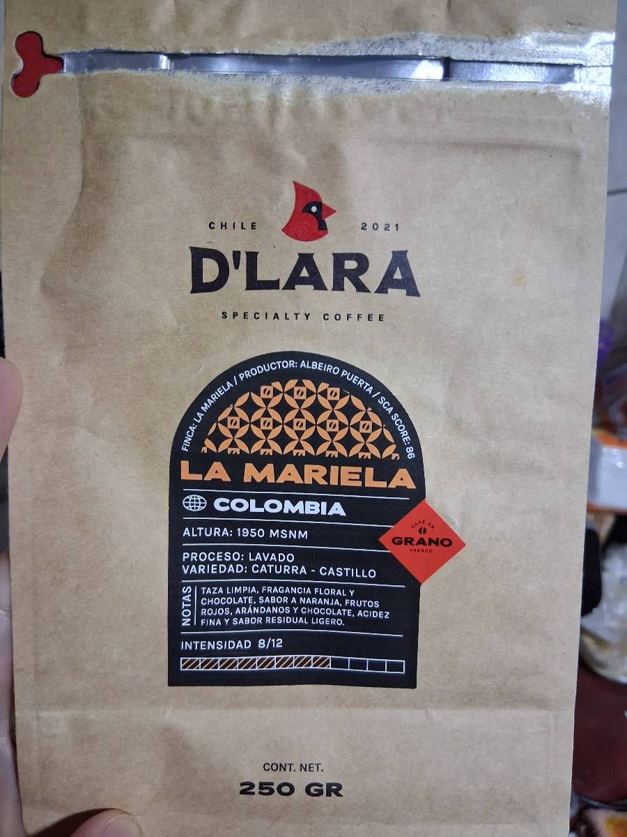 D'Lara Coffee Roasters LA MARIELA