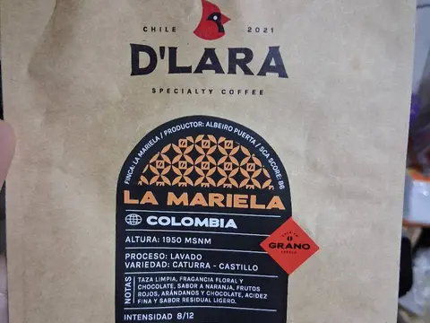 D'Lara Coffee Roasters LA MARIELA