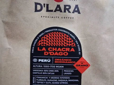 D'Lara Coffee Roasters La Chacra D'dago
