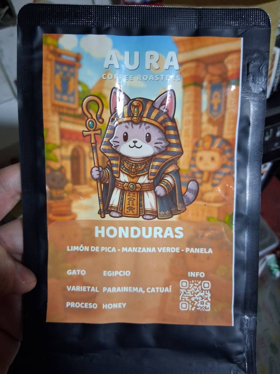 Aura Coffee Roasters Gato Egipcio (Honey)