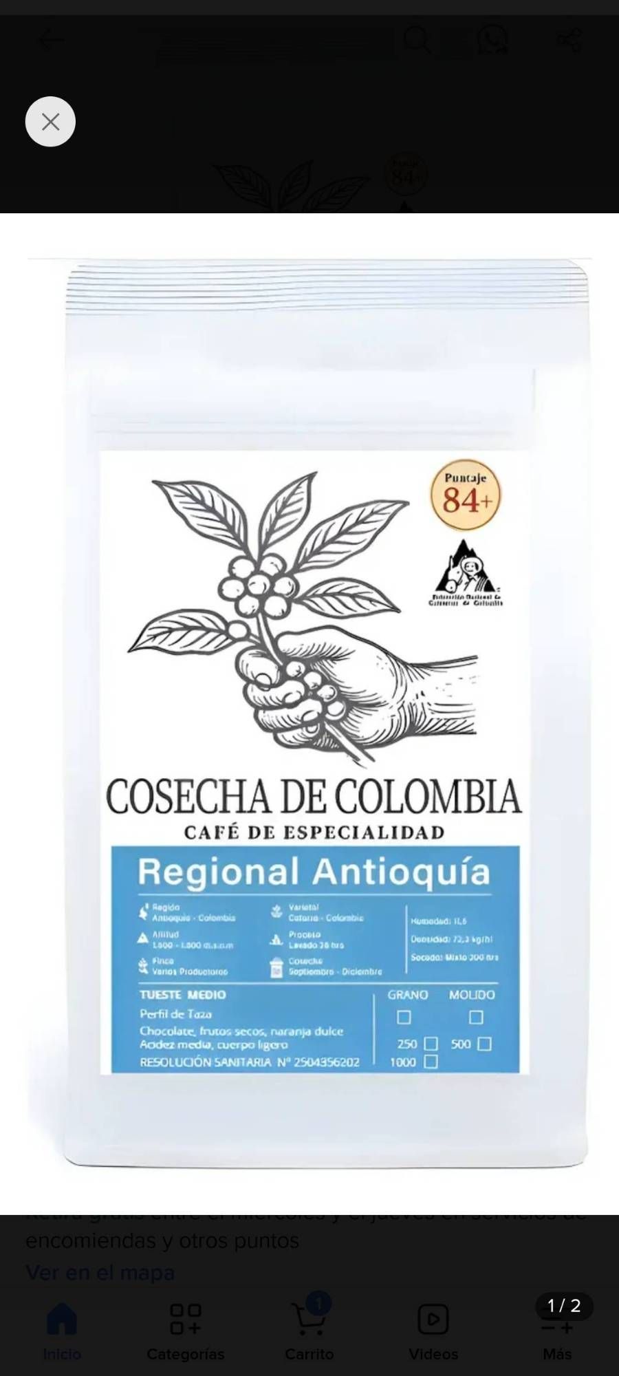 Cosecha de Colombia Regional Antioquía